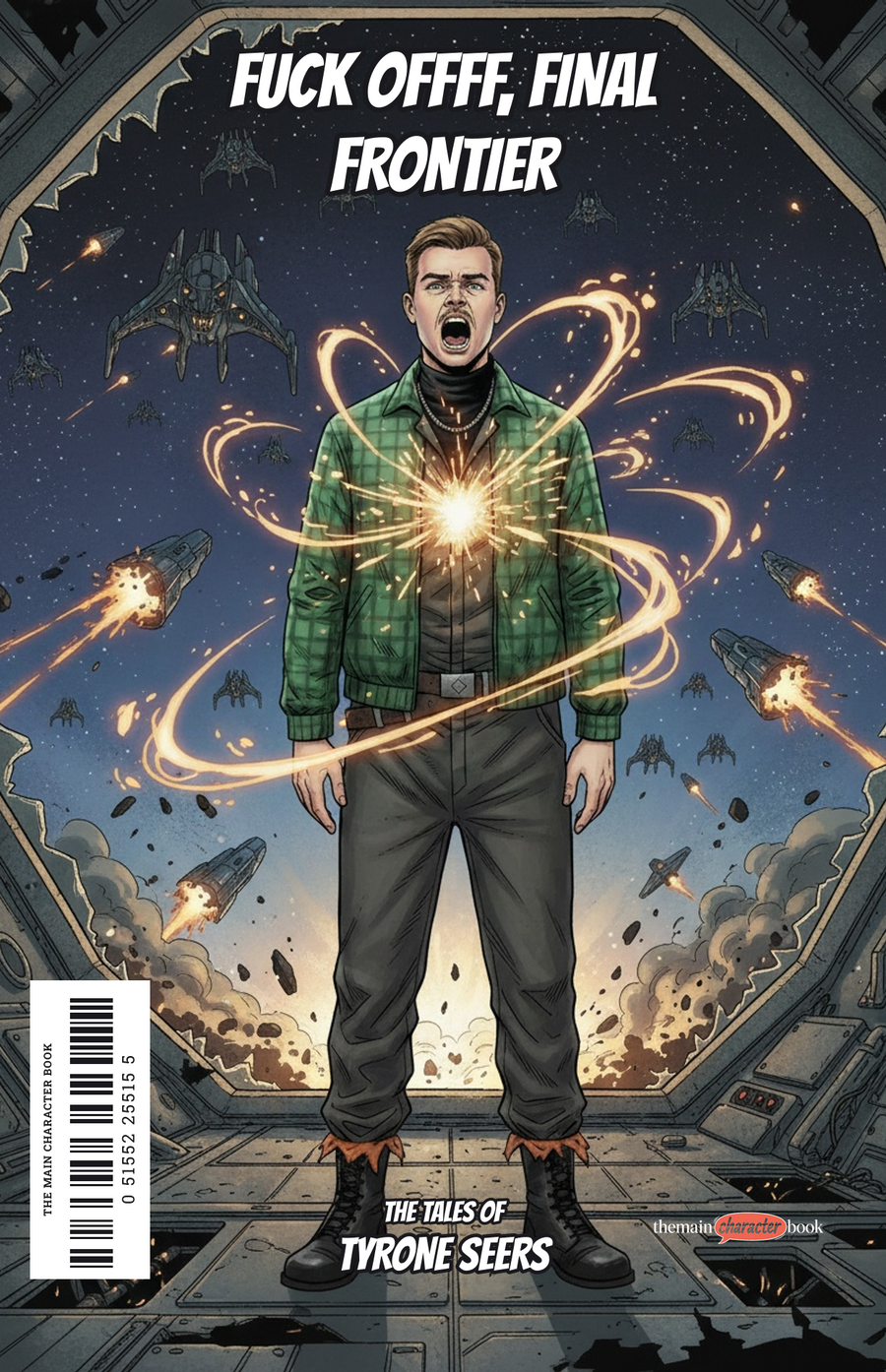 Fuck Offff, Final Frontier — personalised front cover