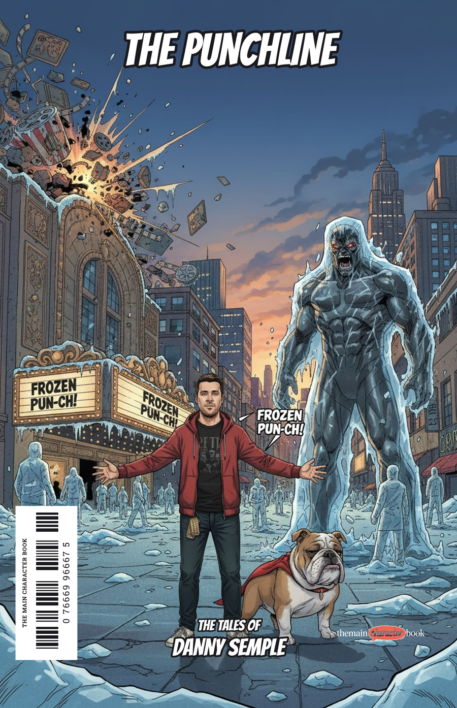 The Punchline — personalised front cover