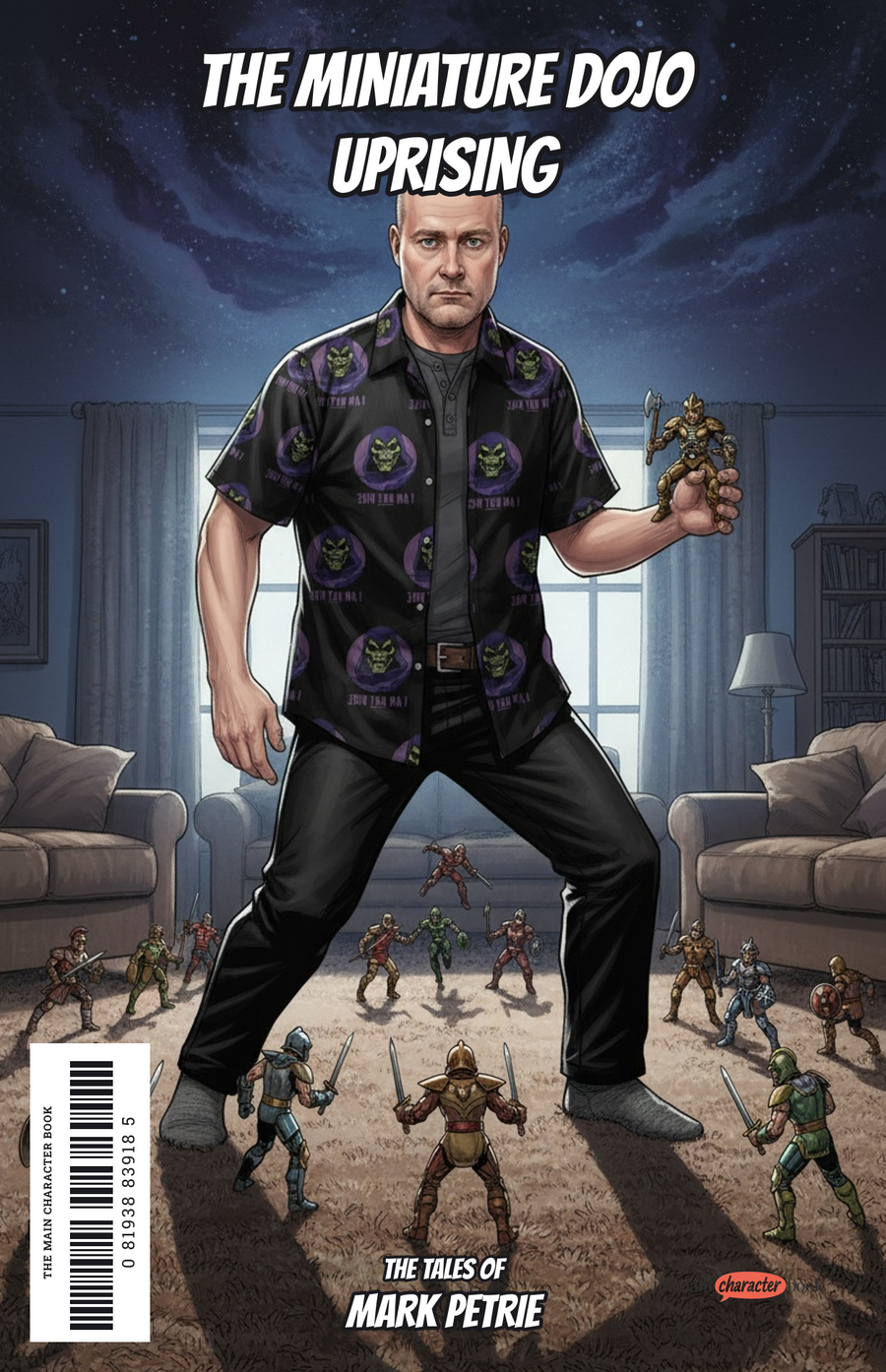 The Miniature Dojo Uprising — personalised front cover