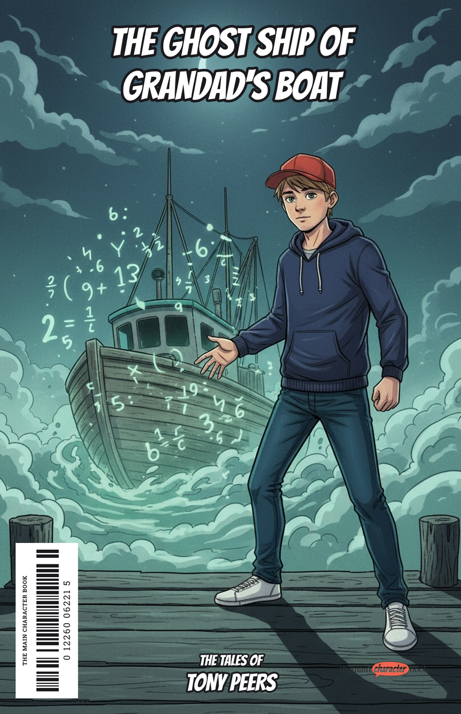 The Ghost Ship of Grandad's Boat — personalised front cover