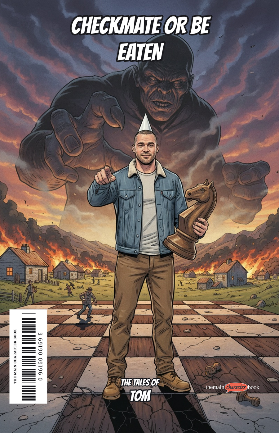 Checkmate or Be Eaten — personalised front cover