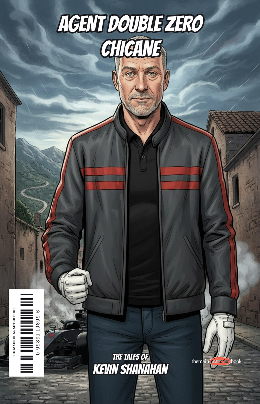 Agent Double Zero Chicane — personalised front cover