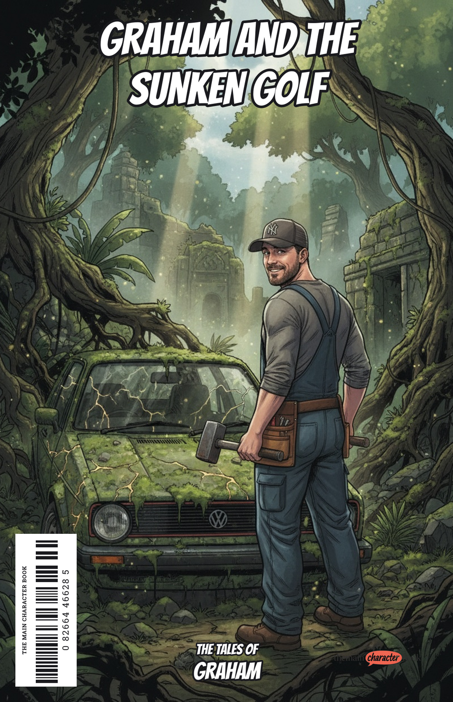 Graham and the Sunken Golf — personalised front cover
