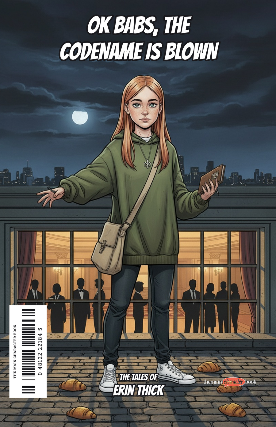 Ok Babs, The Codename Is Blown — personalised front cover