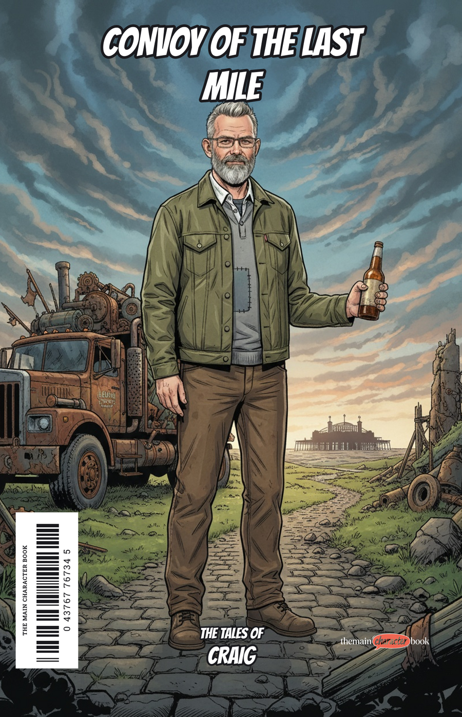 Convoy of the Last Mile — personalised front cover