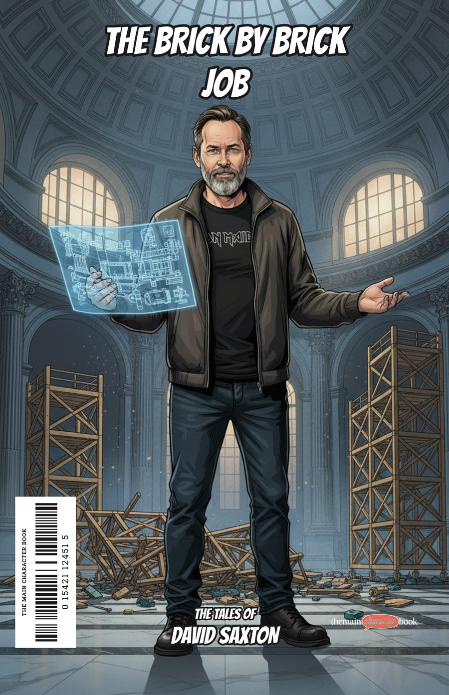 The Brick by Brick Job — personalised front cover