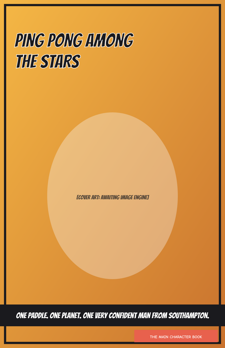 Ping Pong Among The Stars — personalised front cover