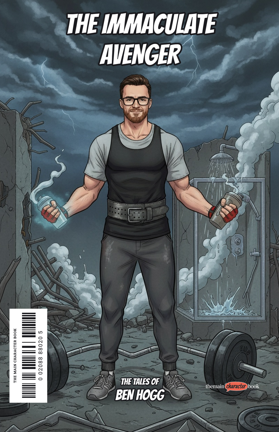 The Immaculate Avenger — personalised front cover