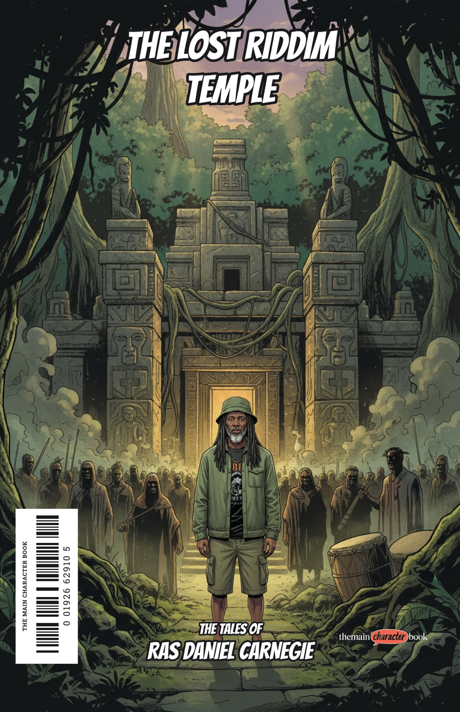 The Lost Riddim Temple — personalised front cover