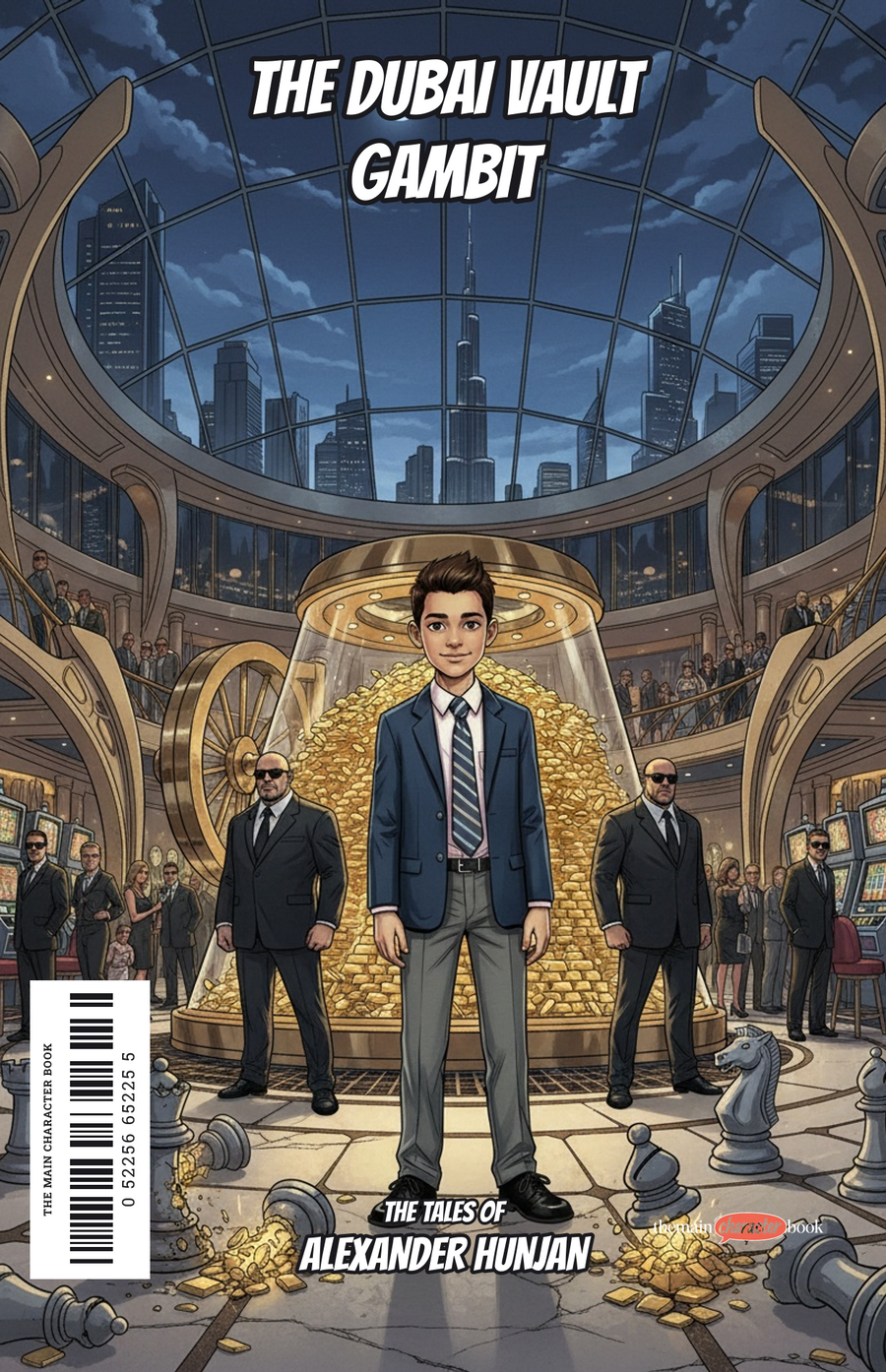 The Dubai Vault Gambit — personalised front cover