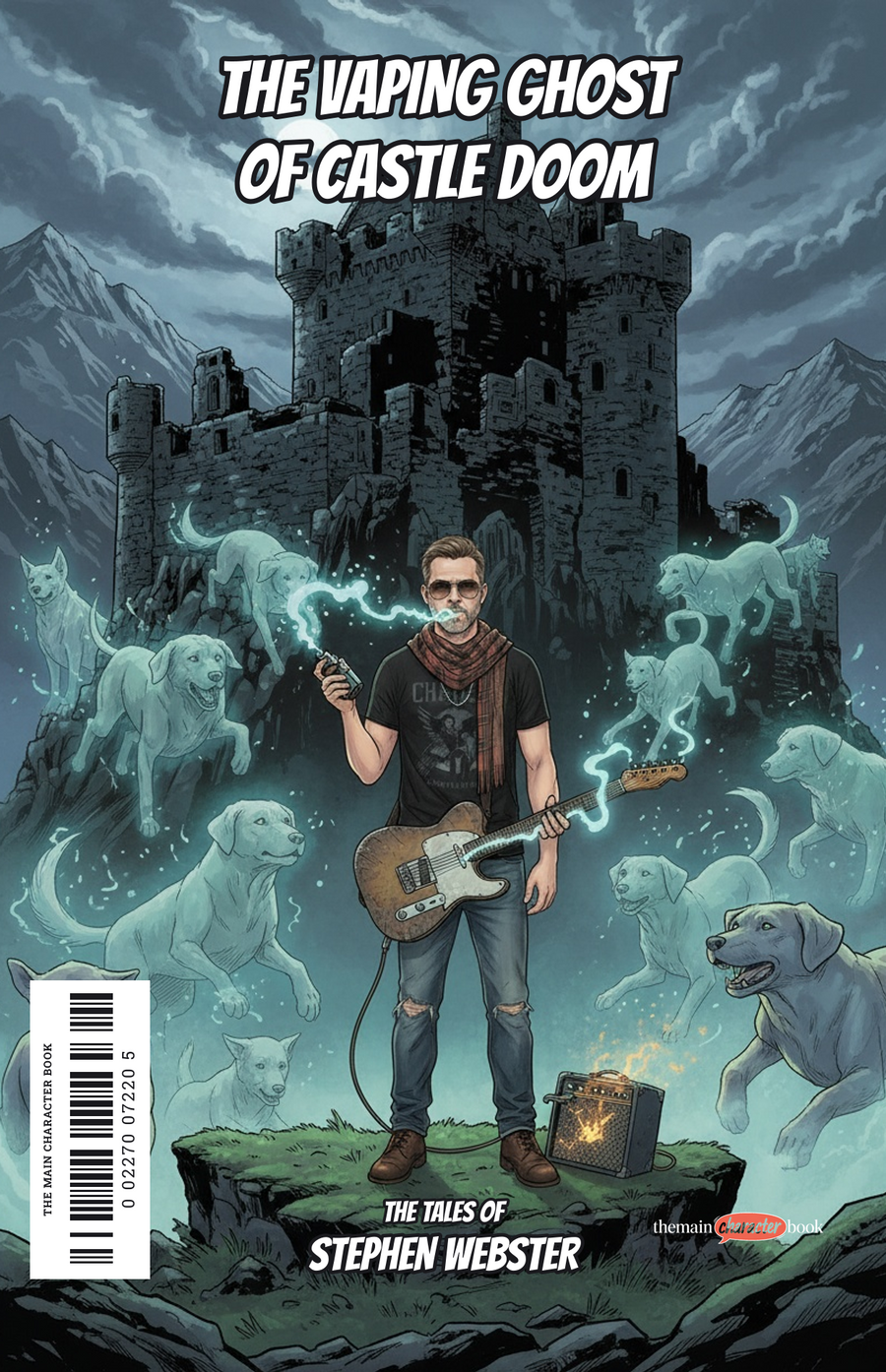 The Vaping Ghost of Castle Doom — personalised front cover