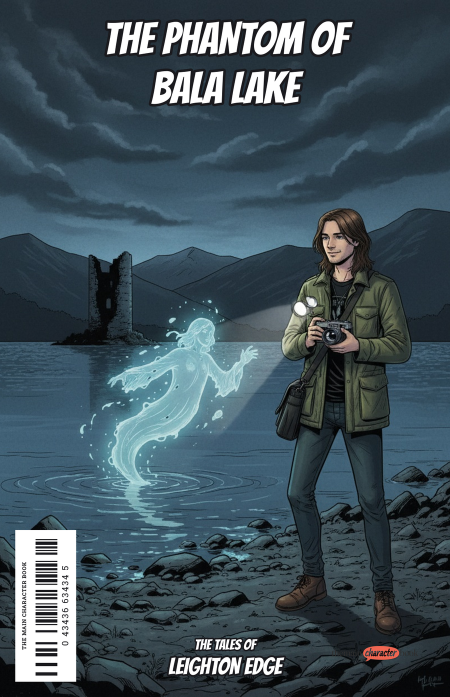 The Phantom of Bala Lake — personalised front cover