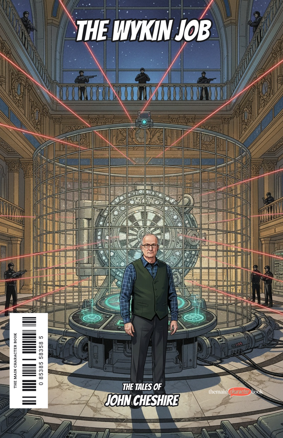 The Wykin Job — personalised front cover