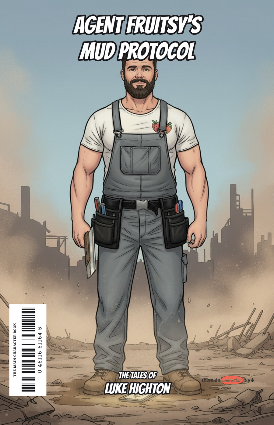 Agent Fruitsy's Mud Protocol — personalised front cover