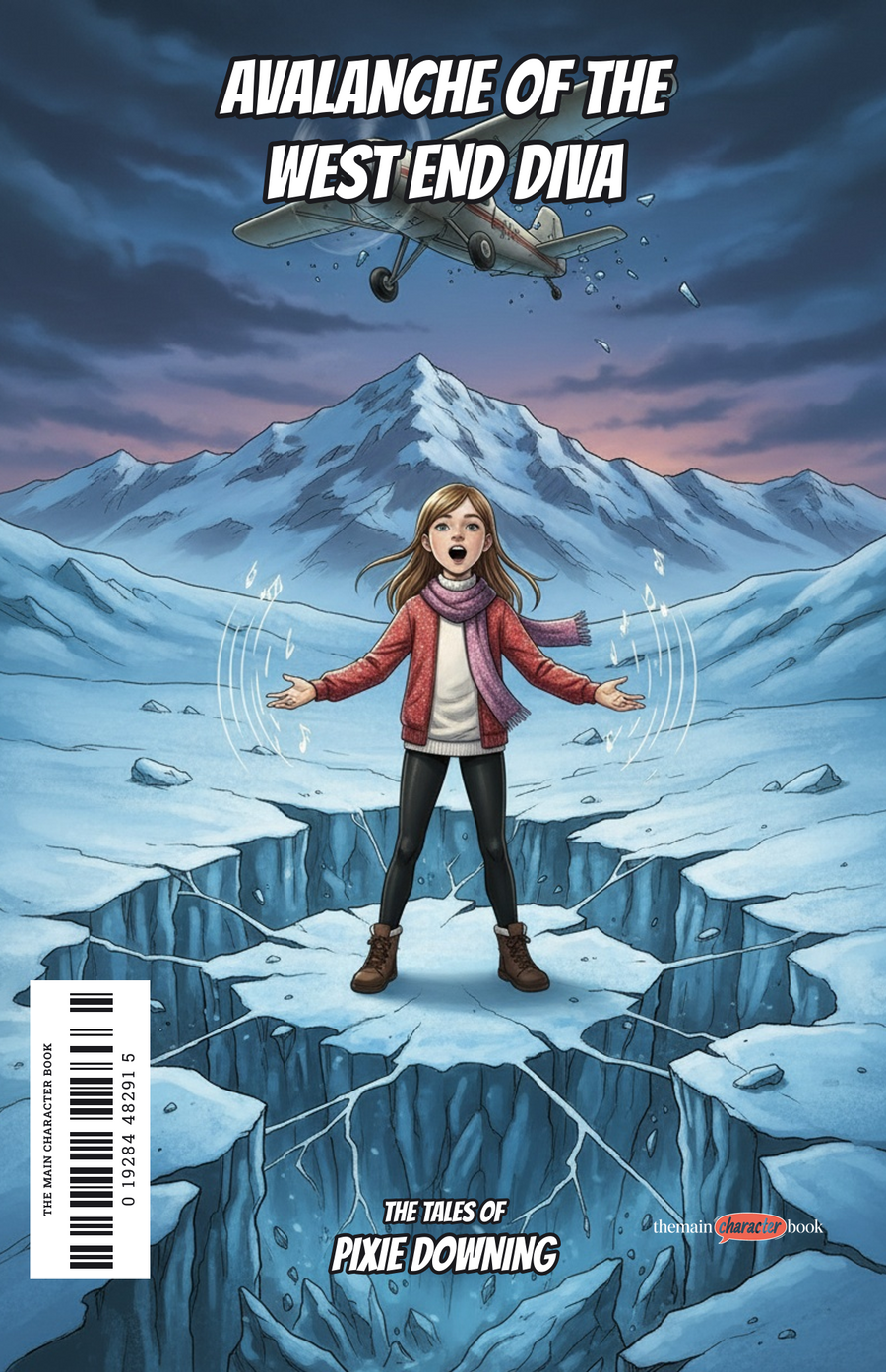 Avalanche of the West End Diva — personalised front cover