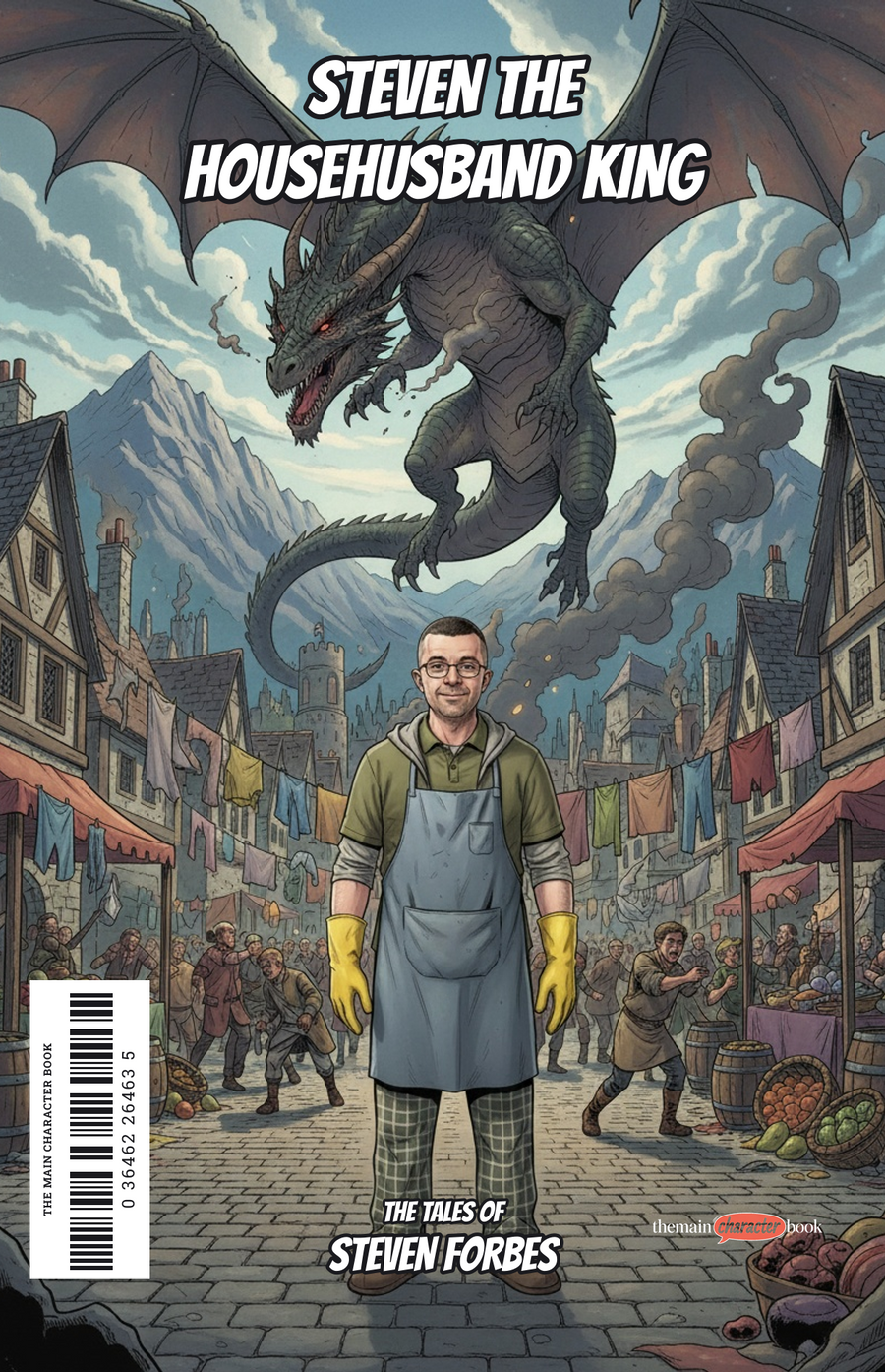 Steven the Househusband King — personalised front cover
