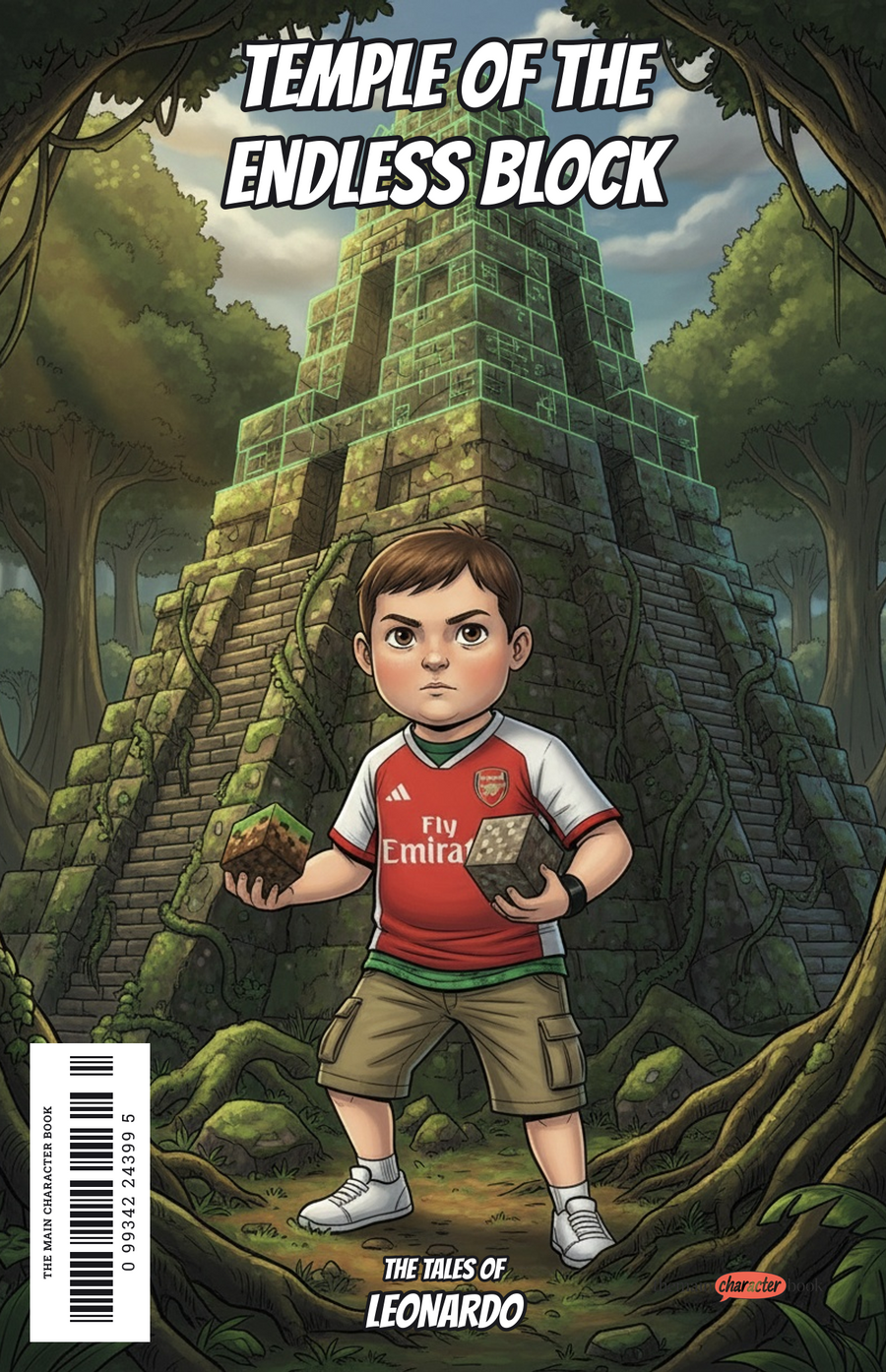 Temple of the Endless Block — personalised front cover