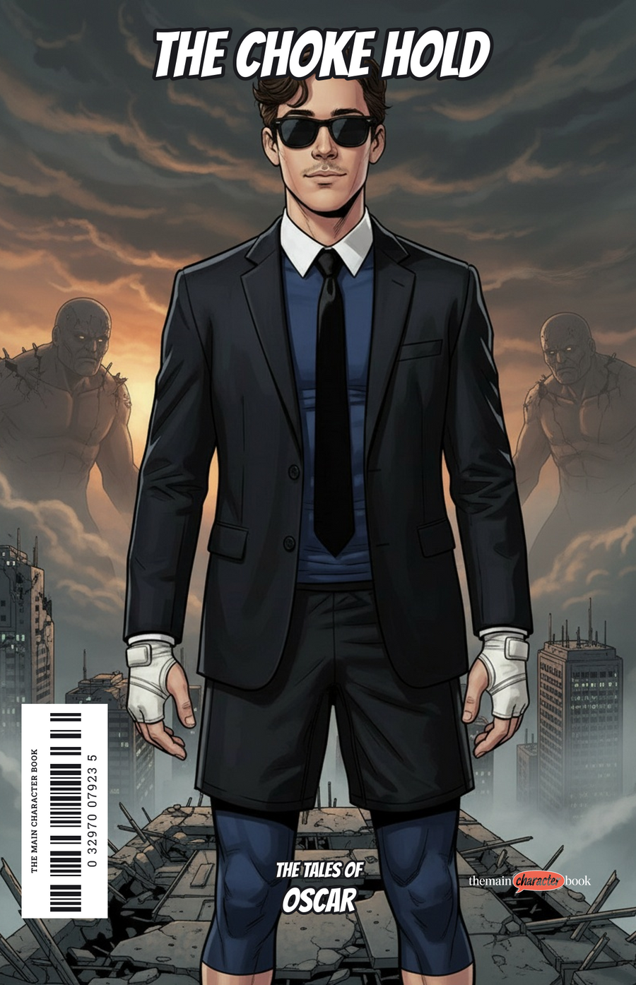 The Choke Hold — personalised front cover