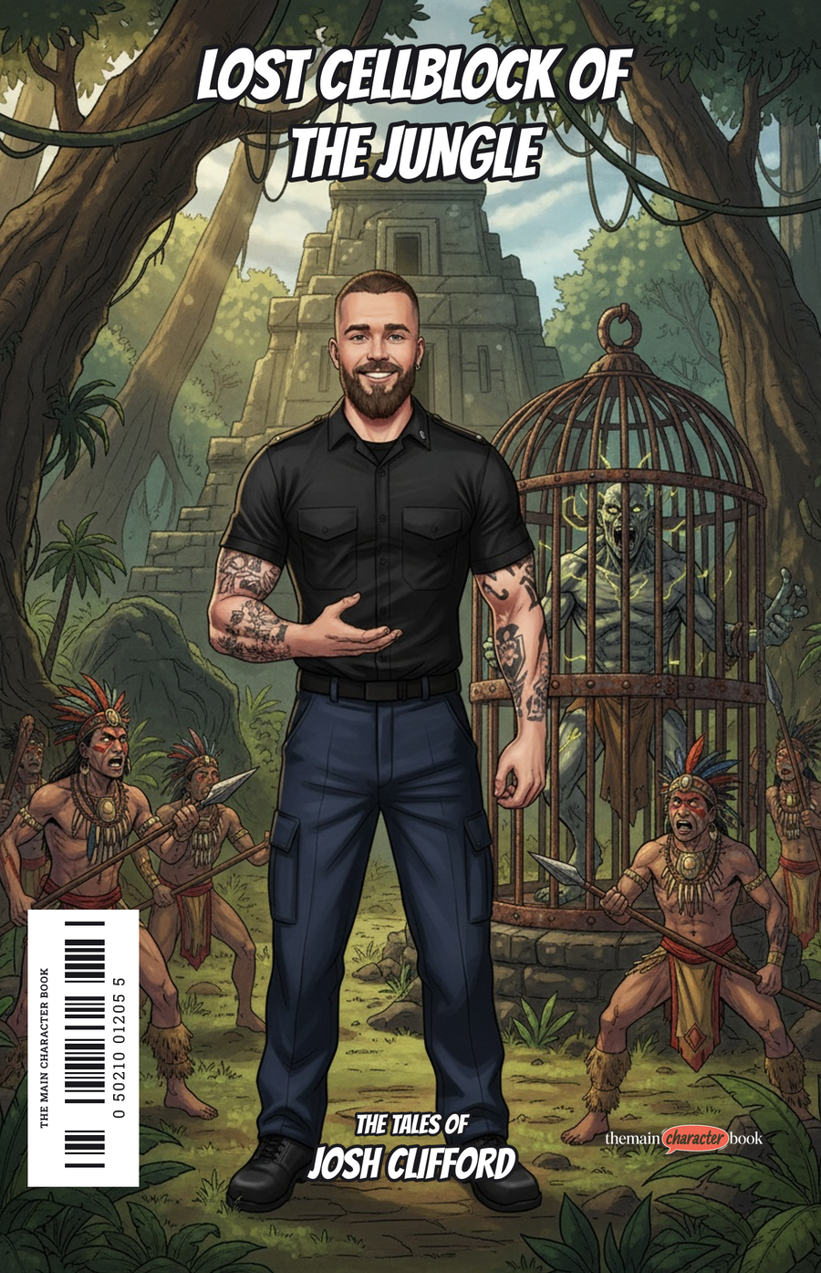 Lost Cellblock of the Jungle — personalised front cover