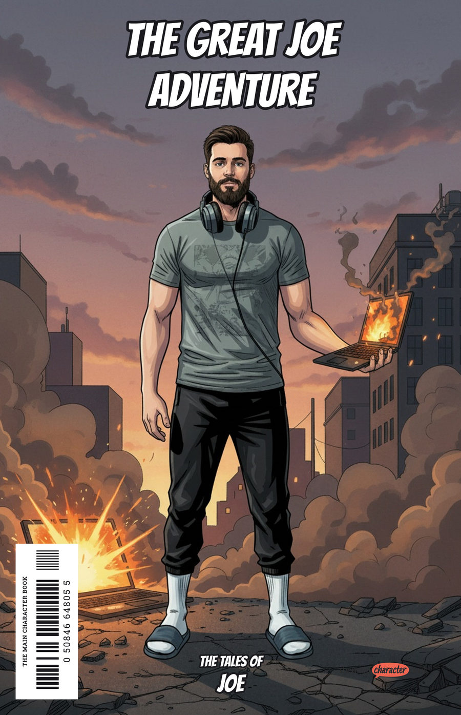 The Great Joe Adventure — personalised front cover