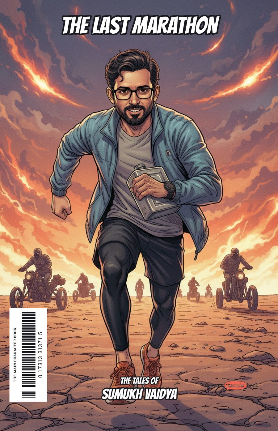 The Last Marathon — personalised front cover