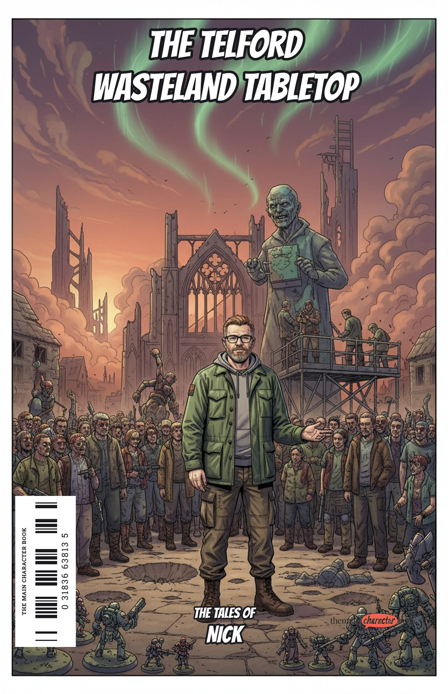The Telford Wasteland Tabletop — personalised front cover