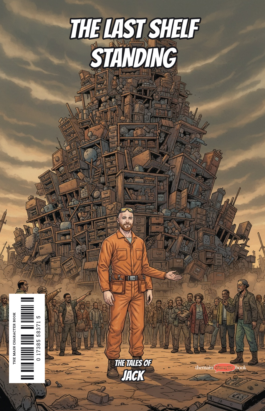 The Last Shelf Standing — personalised front cover