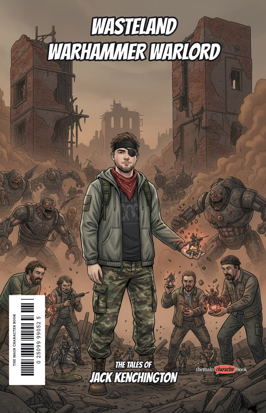 Wasteland Warhammer Warlord — personalised front cover