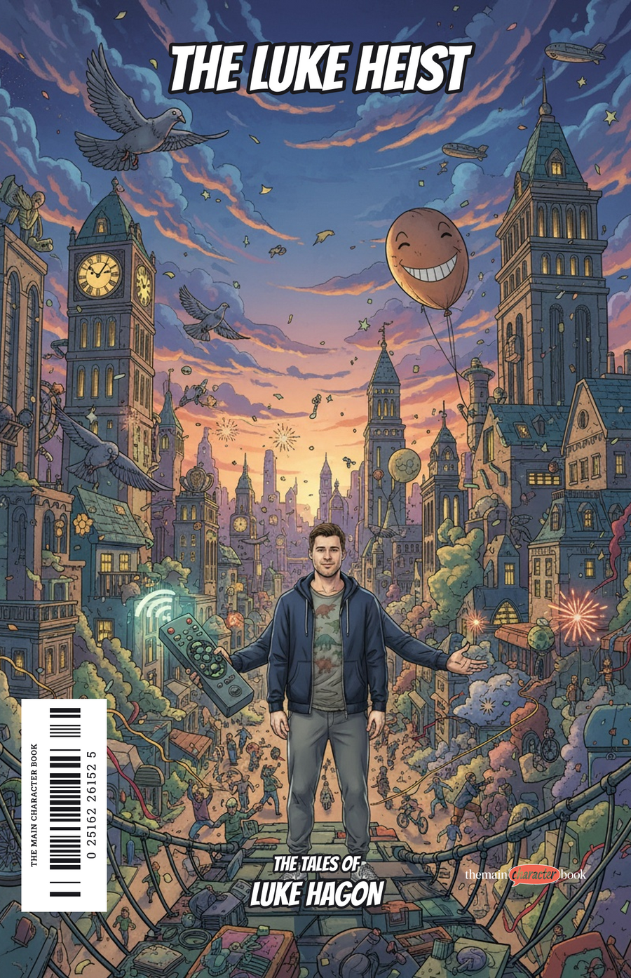 The Luke Heist — personalised front cover