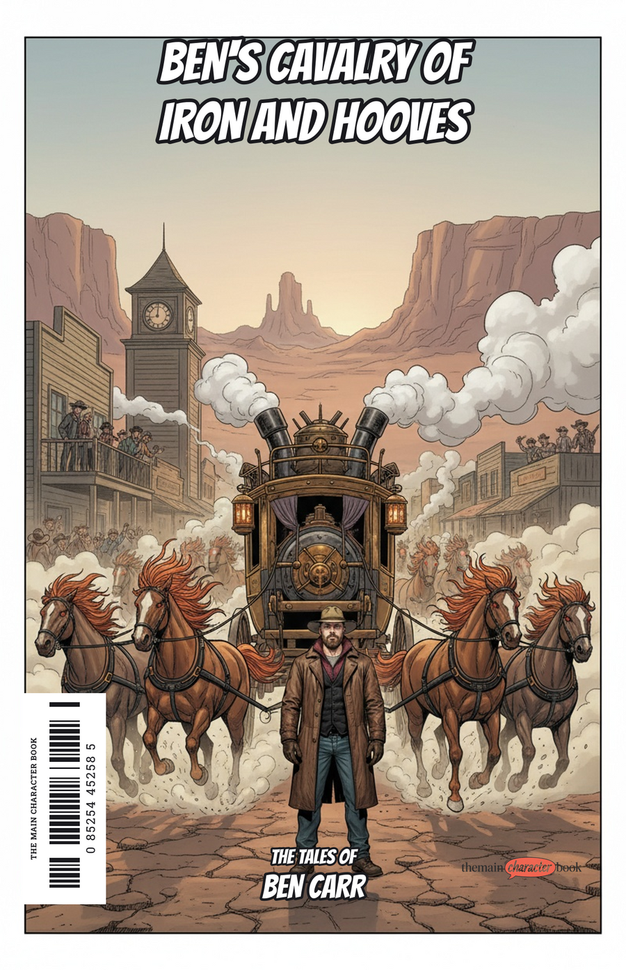 Ben's Cavalry of Iron and Hooves — personalised front cover