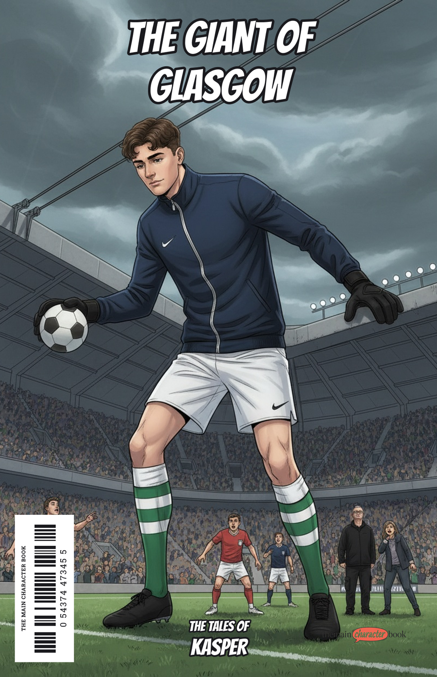 The Giant of Glasgow — personalised front cover