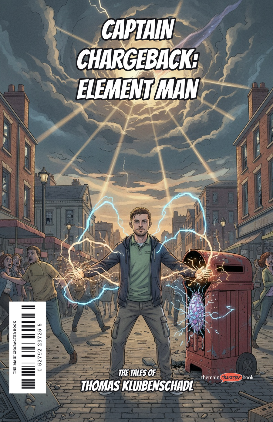 Captain Chargeback: Element Man — personalised front cover