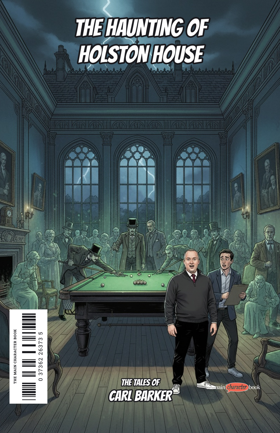 The Haunting of Holston House — personalised front cover