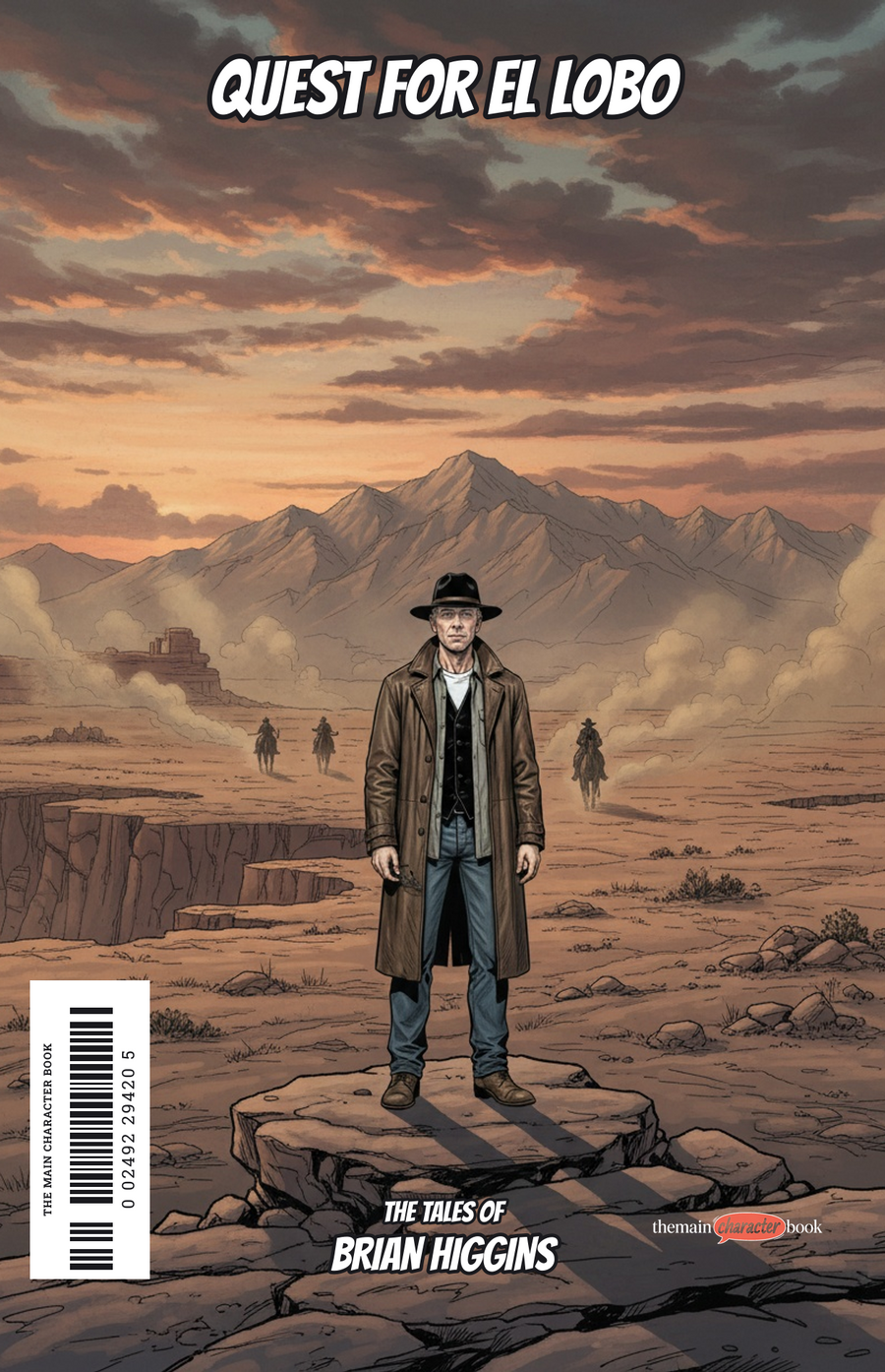 Quest for El Lobo — personalised front cover