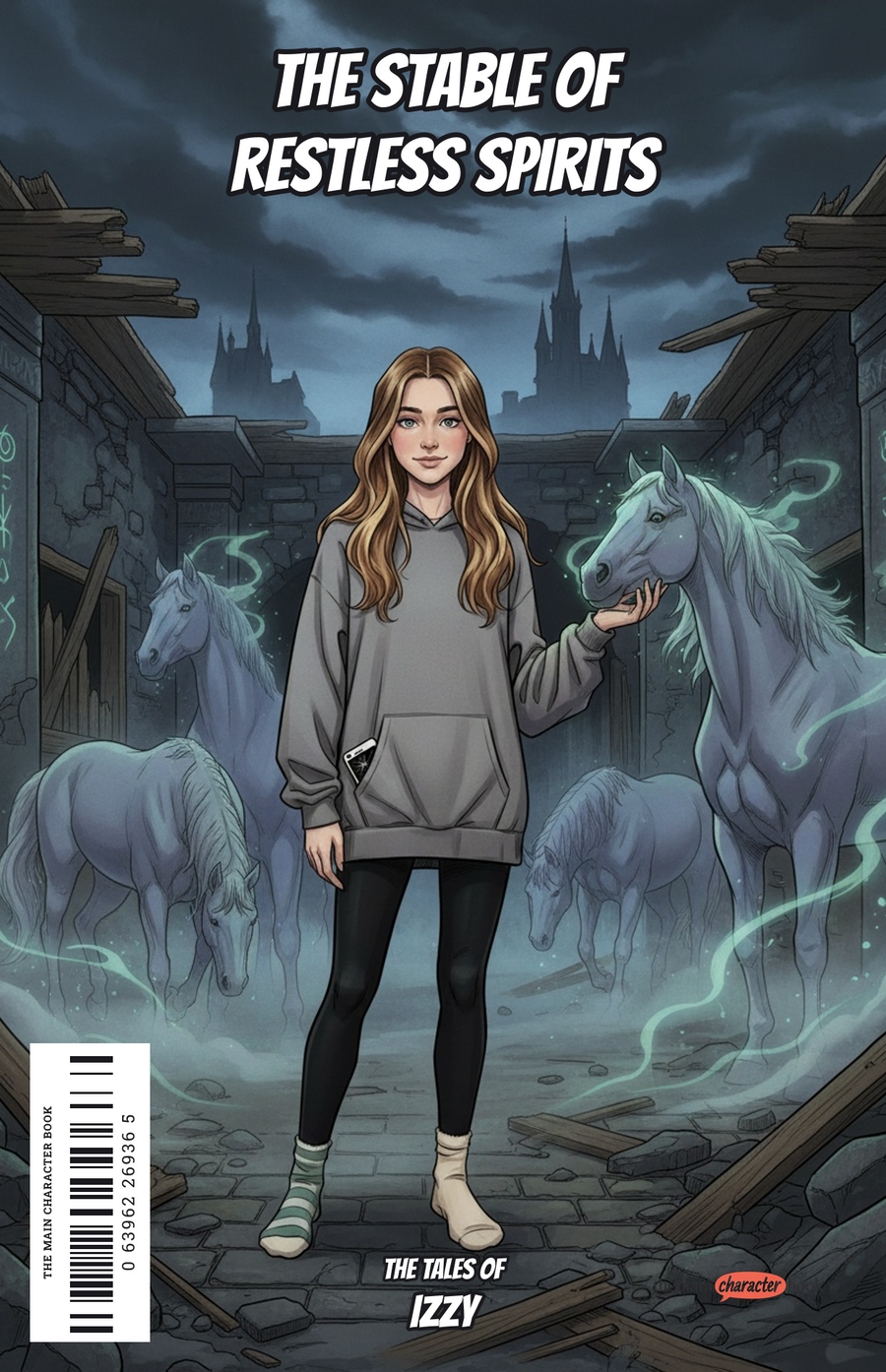 The Stable of Restless Spirits — personalised front cover