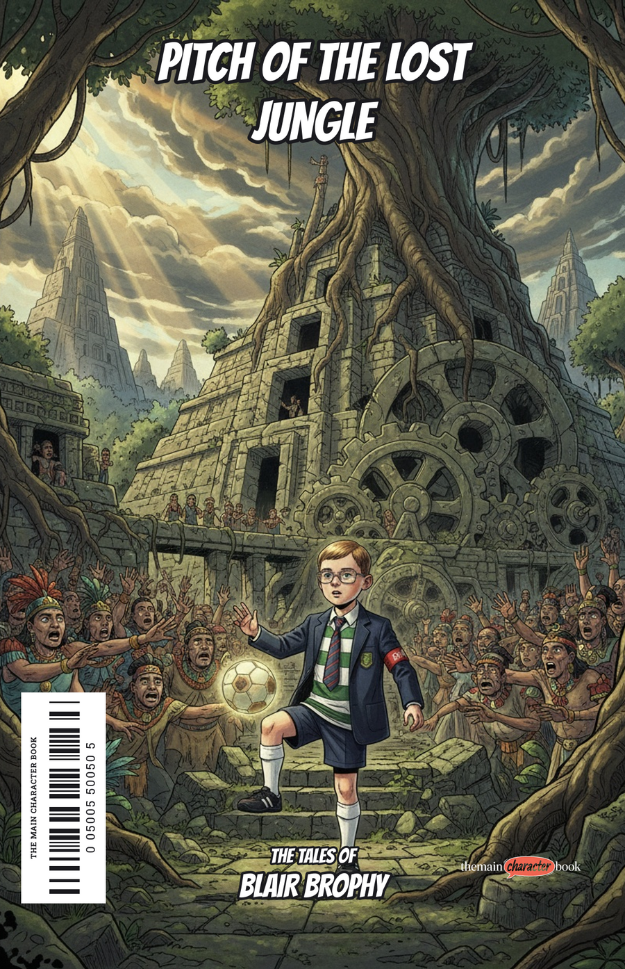 Pitch of the Lost Jungle — personalised front cover