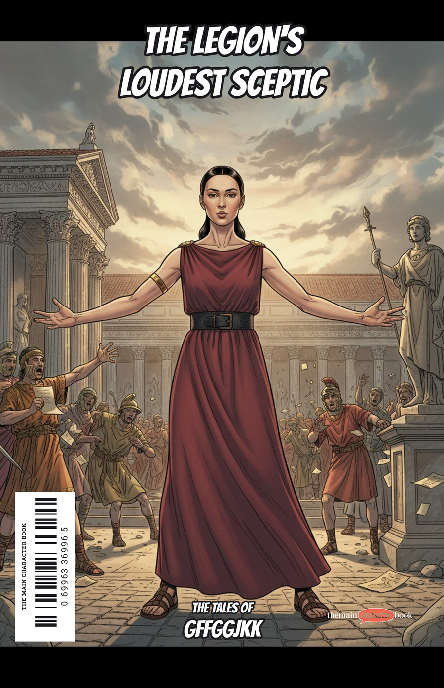 The Legion's Loudest Sceptic — personalised front cover