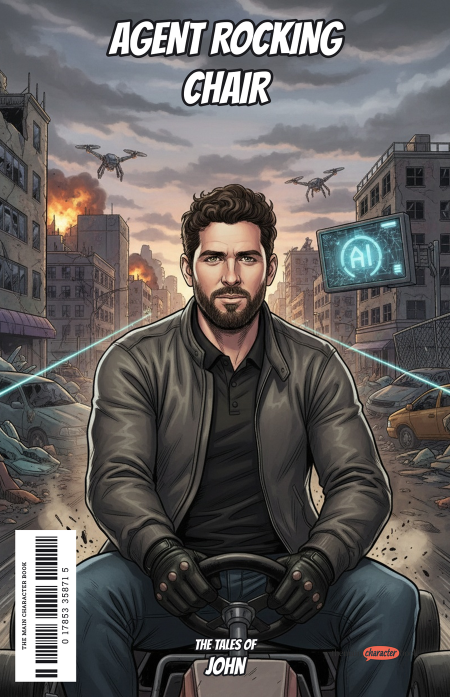 Agent Rocking Chair — personalised front cover