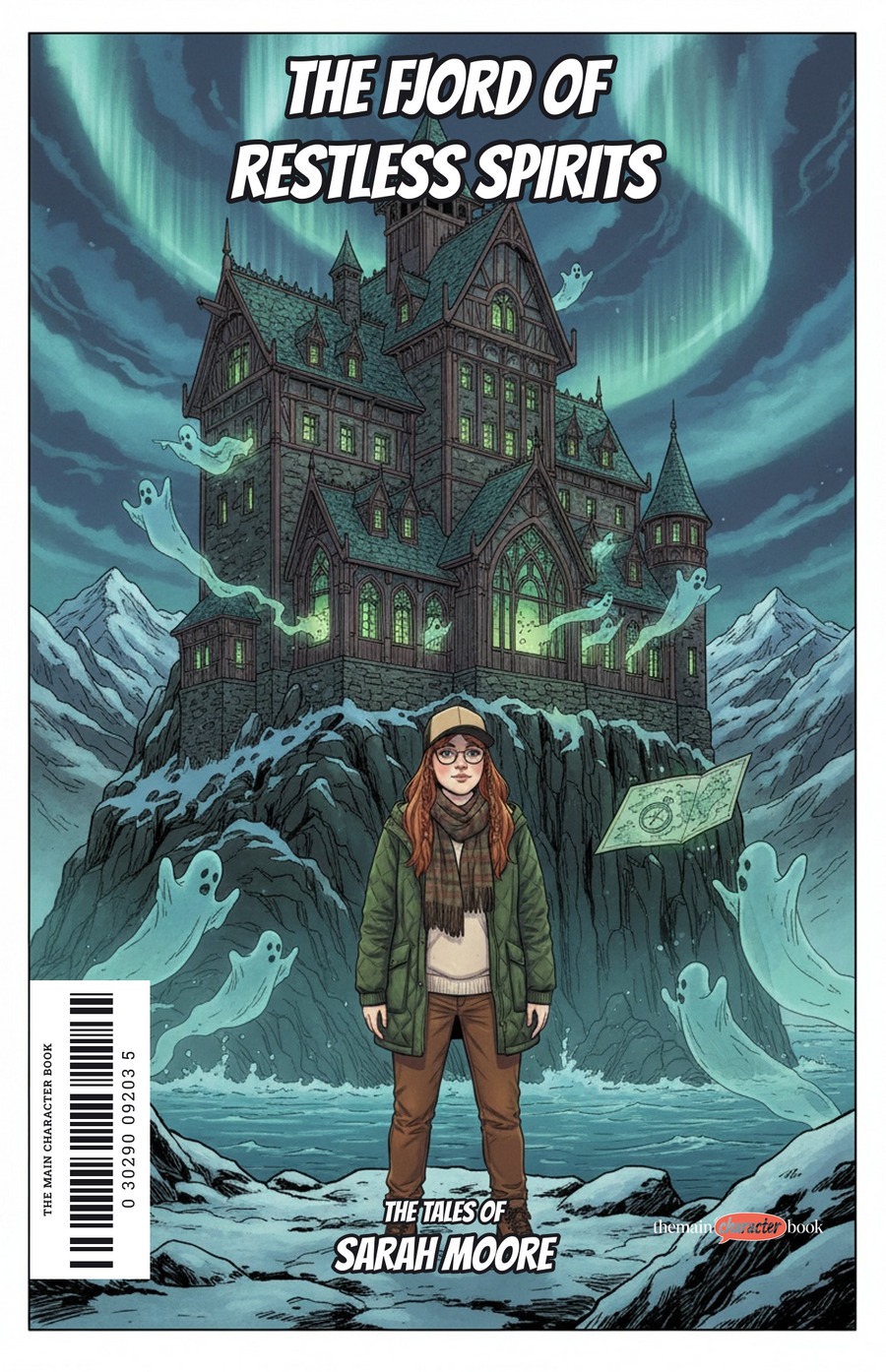 The Fjord of Restless Spirits — personalised front cover
