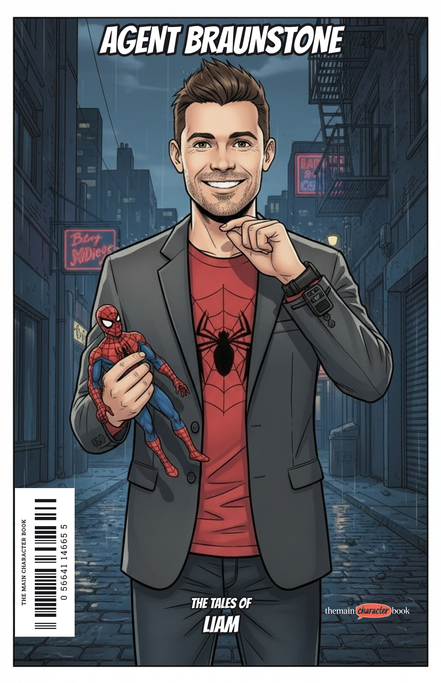 Agent Braunstone — personalised front cover