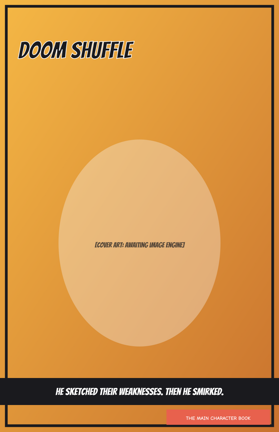 Doom Shuffle — personalised front cover