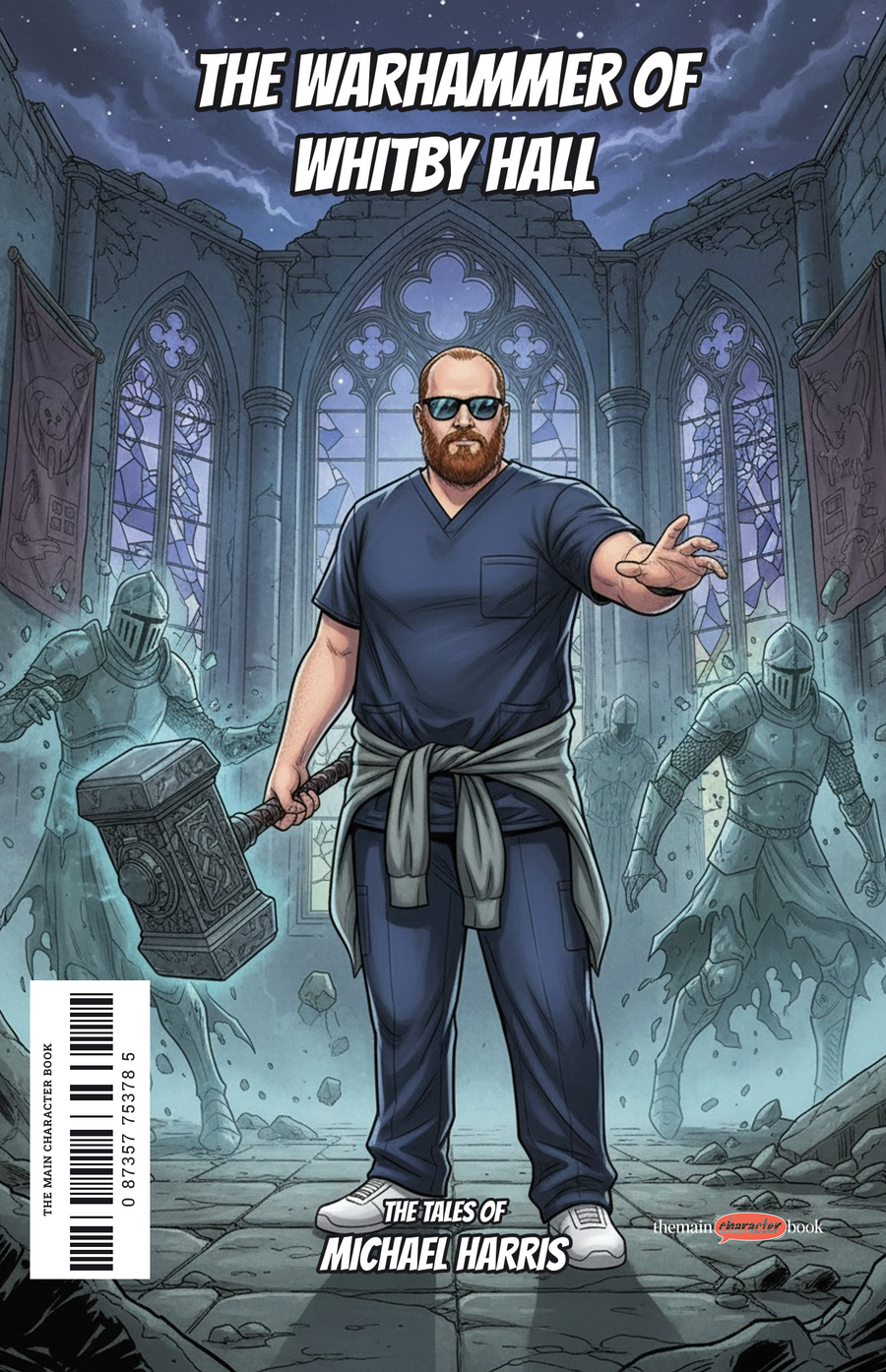 The Warhammer of Whitby Hall — personalised front cover