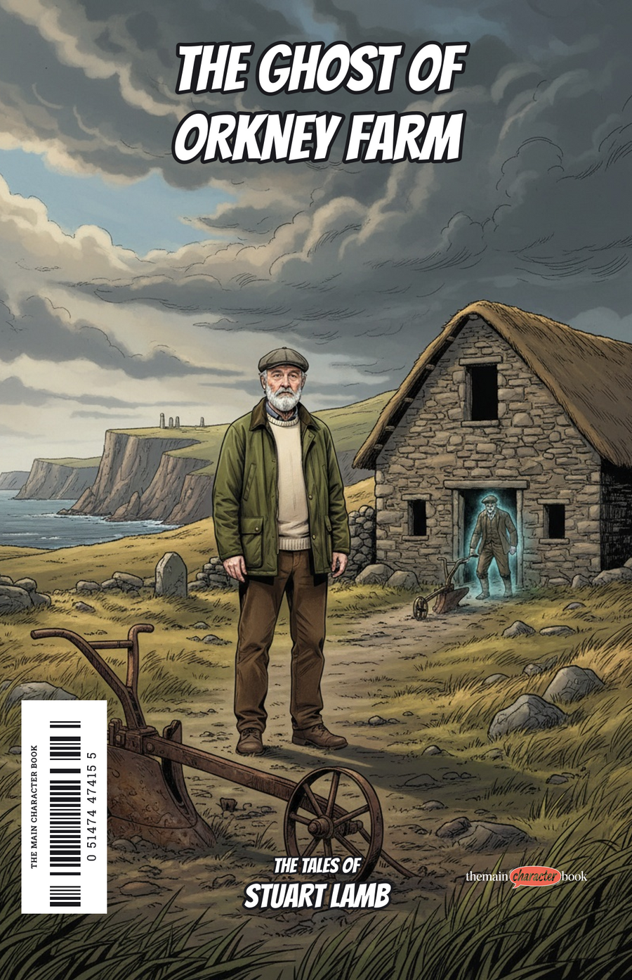 The Ghost of Orkney Farm — personalised front cover