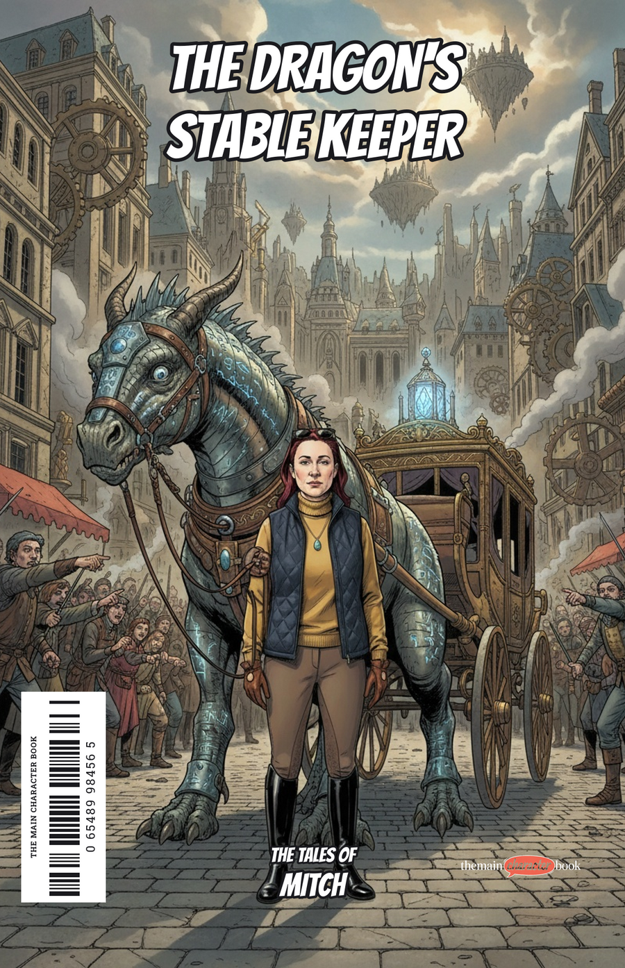 The Dragon's Stable Keeper — personalised front cover