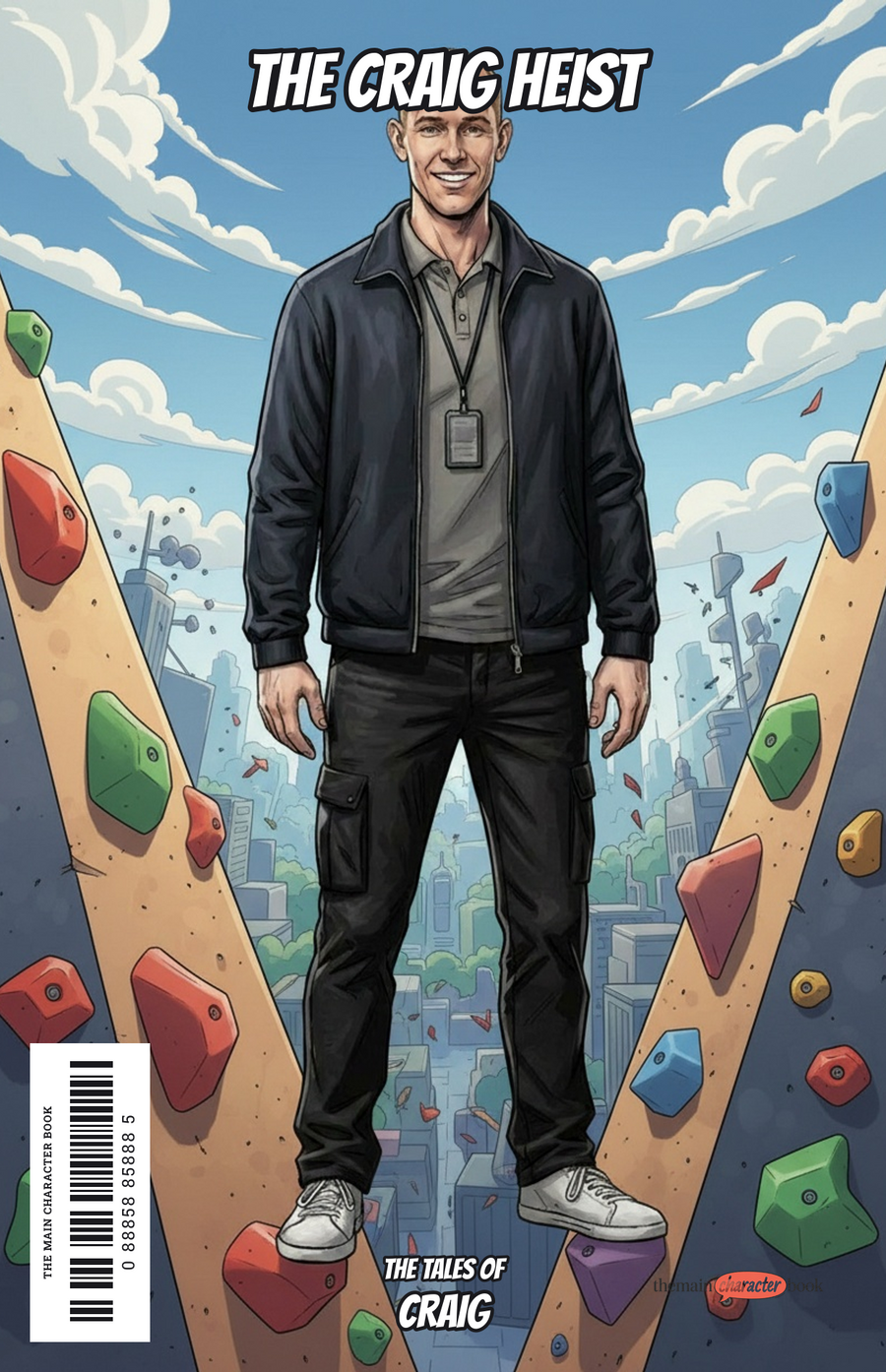 The Craig Heist — personalised front cover