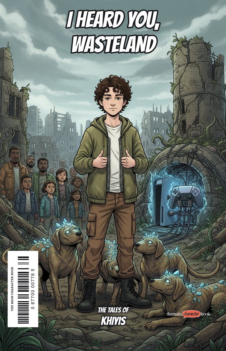 I Heard You, Wasteland — personalised front cover