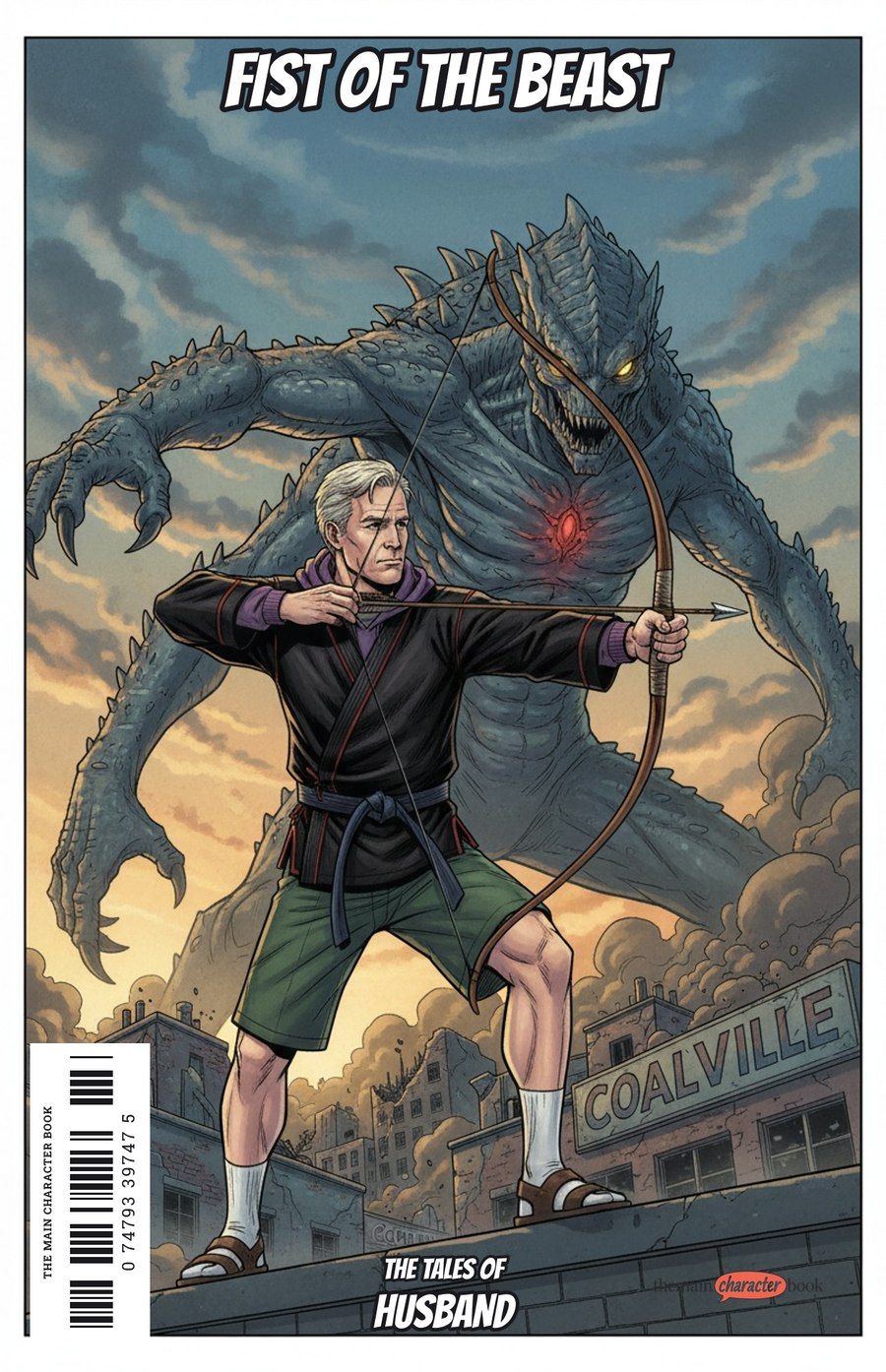 Fist of the Beast — personalised front cover