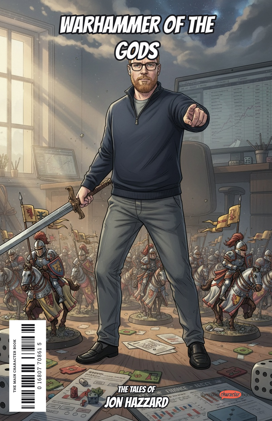 Warhammer of the Gods — personalised front cover