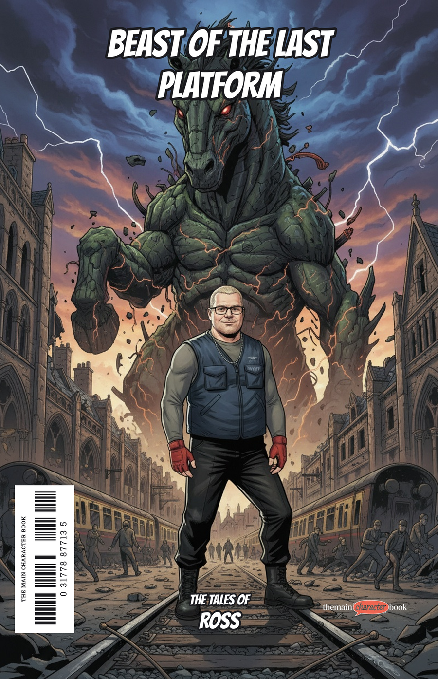 Beast of the Last Platform — personalised front cover