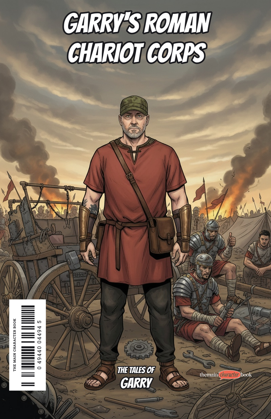 Garry's Roman Chariot Corps — personalised front cover